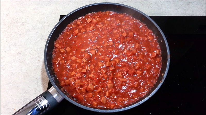 Rajčatová směs na špagety recept