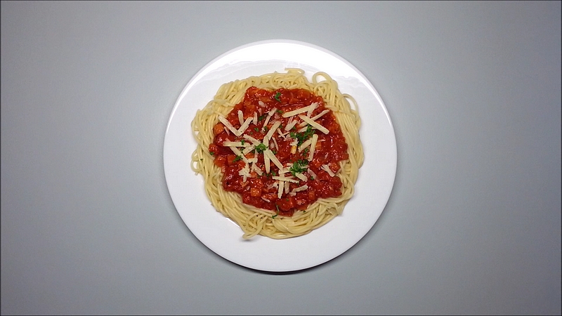 Špagety s rajskou omáčkou recept