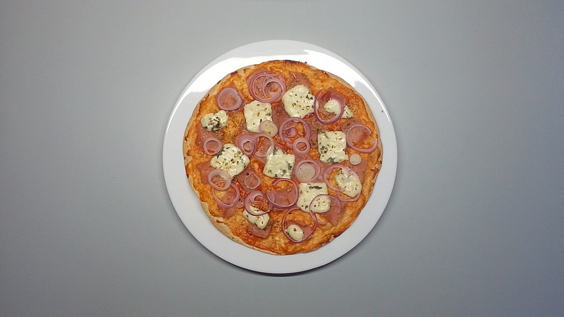 Tortilla pizza recept