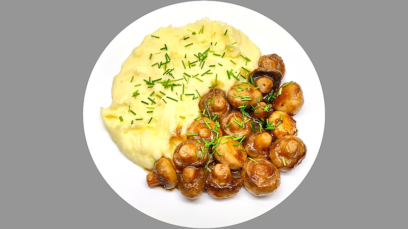 Restované žampiony recept
