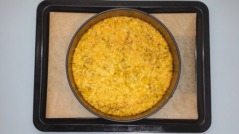 Pečená kukuřice se sýrem