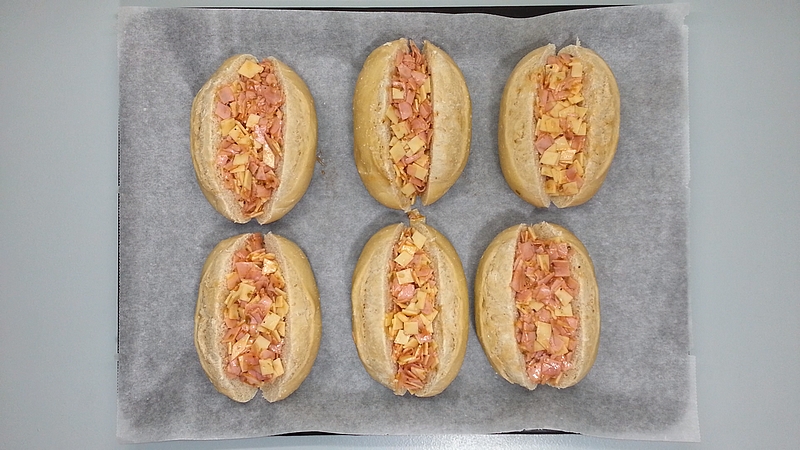 Pečené bagetky k dopečení